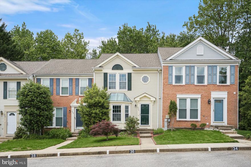 Light-filled, 3 bedroom, 3.5 bath turn-key
home, perfect for everyday living and entertaining. This home
boasts 3 fully finished levels with wood flooring on the main
level, kitchen with granite counters, spacious bedrooms, a deck
off the kitchen, and a slider in the basement.  Property backs to
trees and is located in the sought-after Brightfield Community.
Plenty of parking and conveniently located near shopping,
trails, parks, schools, and more. Welcome Home!