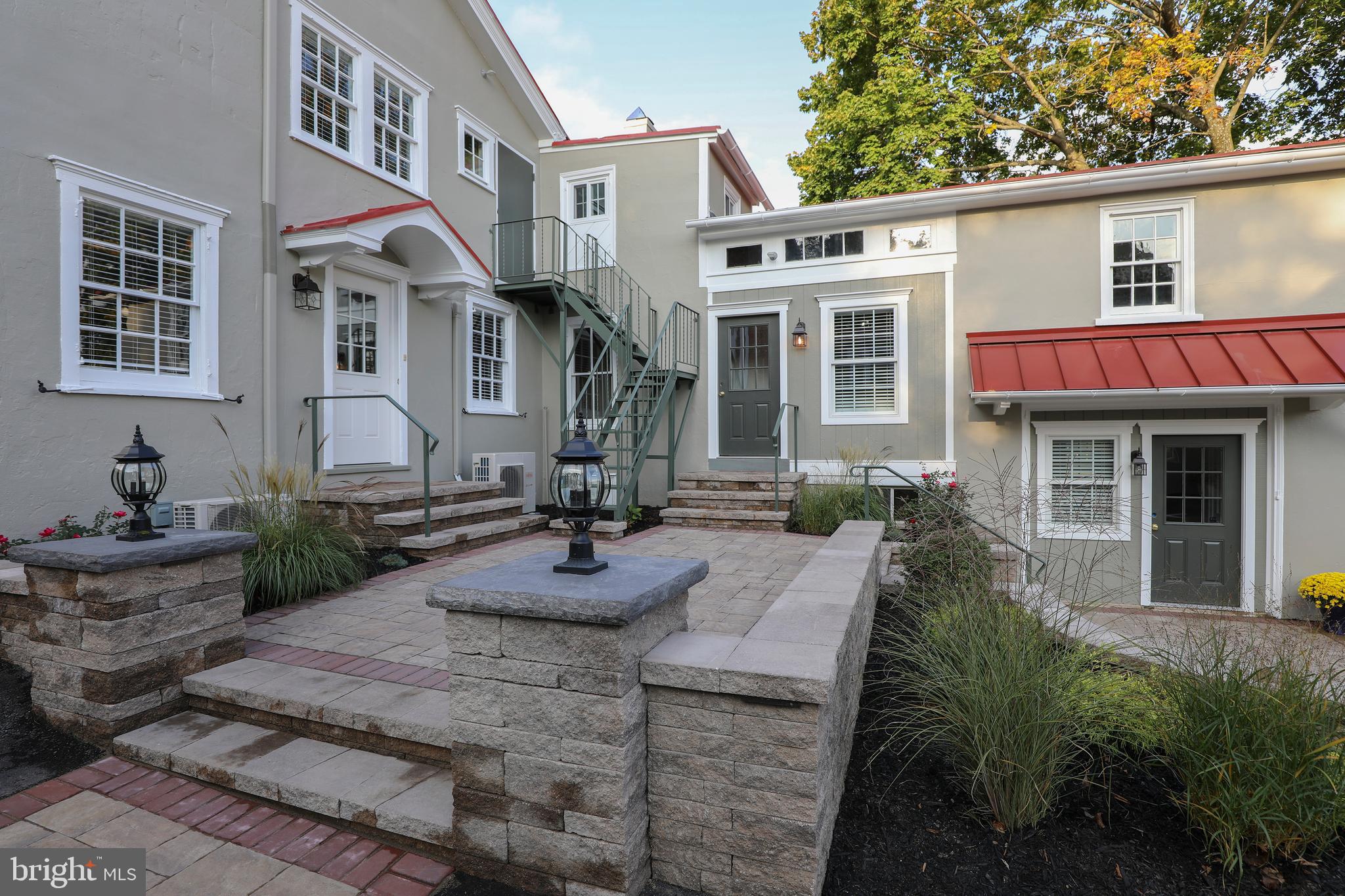 First Time Offered: This Newly Renovated, Spacious 2-Story One Bedroom Apartment with Private Entrance is Located Just 1.5 Blocks from the Center of Doylestown. Exposed Beams, Beautiful Hardwood Floors. Cooks Kitchen features a Granite Island, Stainless Steel Appliances & Garbage Disposal. Economical New Windows. Includes Off-Street Parking and Complimentary On-Site Laundry. Walk to Everything.