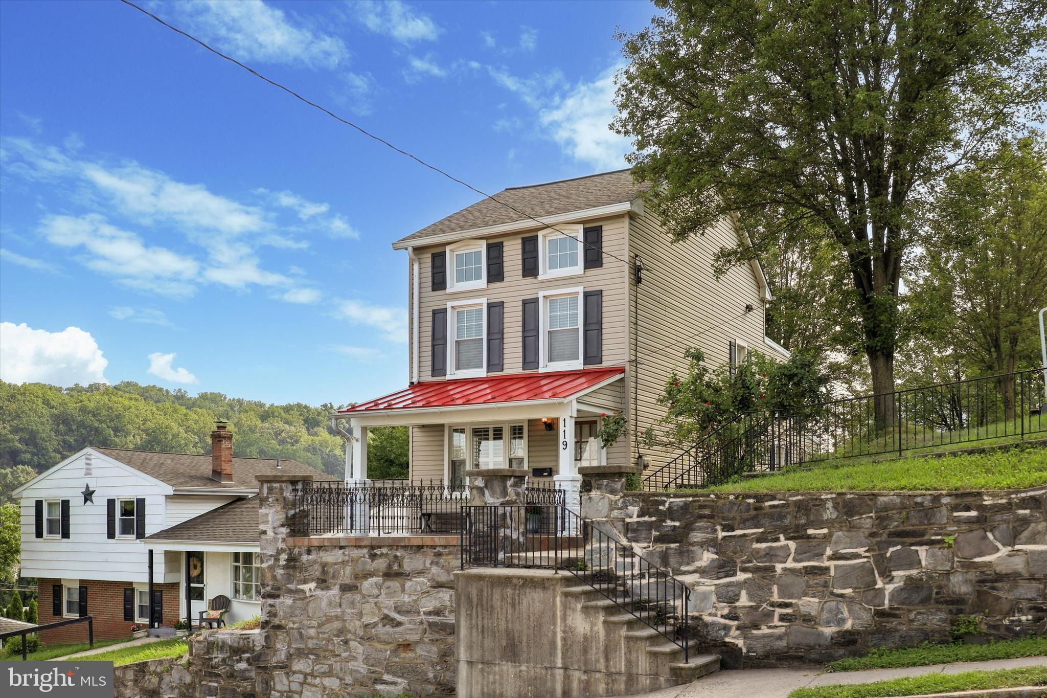 Welcome to this beautifully maintained 3-bedroom, 2-bathroom single- family home nestled in the heart of West Conshohocken. Offering a perfect blend of classic charm and modern convenience, this spacious move-in ready home is full of character.
Key features include: large front porch and rear deck with scenic views, thoughtful layout with first-floor laundry, mudroom, and full bath for everyday ease of use, formal dining room and generous living area.
Upstairs, you'll find two large bedrooms and a full hallway bath, while the third floor offers a third bedroom plus a versatile bonus room—perfect for a home office or guest space.
Recent upgrades include a new roof, new refrigerator, newer water heater, newer HVAC, water softening and purification systems, solid wood kitchen cabinets and stone counter tops.
Exceptionally low taxes and two-car driveway parking in the rear add to the appeal.
With unbeatable location and walkability to public transportation, local amenities, kids playground and easy access to major roads and highways, this home offers the perfect combination of location, comfort, and value. Whether you're a first-time buyer or looking to upgrade, don’t miss this opportunity to own a gem in one of the most desirable areas of Montgomery County.