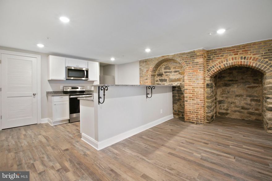 FIRST MONTH FREE! WELCOME HOME TO 106 W. SARATOGA STREET. UNIT 1 IS A ONE BEDROOM WITH ITS OWN PRIVATE ENTRANCE IN ADDITION TO THE FRONT DOOR OF THE PROPERTY. IT HAS STAINLESS STEEL APPLIANCES, GRANITE COUNTER TOPS, BEAUTIFUL BRICK ARCHITECTURE, WASHER DRYER, CENTRAL AC, AND MORE! THE BUILDING WAS COMPLETELY RENOVATED A FEW YEARS AGO SO ALL YOUR SYSTEMS ARE NEW RESULTING IN LESS MAINTENANCE ISSUES FOR YOUR HOME! OFF STREET PARKING IS CURRENTLY FULL BUT CAN BE ACQUIRED UPON SOMEONE MOVING OUT AT $100 A MONTH. GREAT LOCATION TO THE CENTRAL BUSINESS DISTRICT, MT VERNON, CHARLES STREET, AND CFG ARENA. DON'T MISS IT! CONDITIONS APPLY.