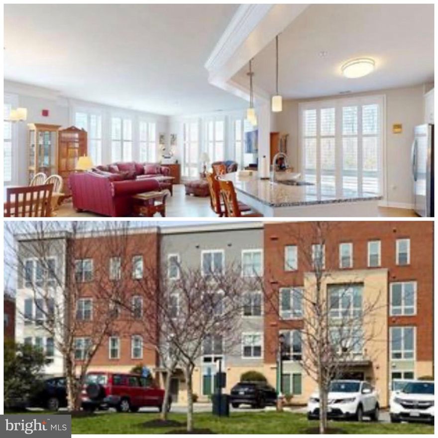 Welcome home to Crest Of Alexandria‘s largest condo unit with open floor plans and stunning kitchen upgrades. This fabulous light filled, end unit, condo with a views of green space, shows like new construction. Beautiful plantation shutters adorn the floor to ceiling windows with panoramic views in every direction.  Check out the virtual 3-D tour in the video section. 

This unit has one car garage parking space #7 conveniently near the elevators and a storage unit #16.  Mailbox #12   Bicycle storage is in the building as well.  

Love where you live in this amenity filled, social community, close to commute, train, and easy access to all of Northern Virginia and  DC.