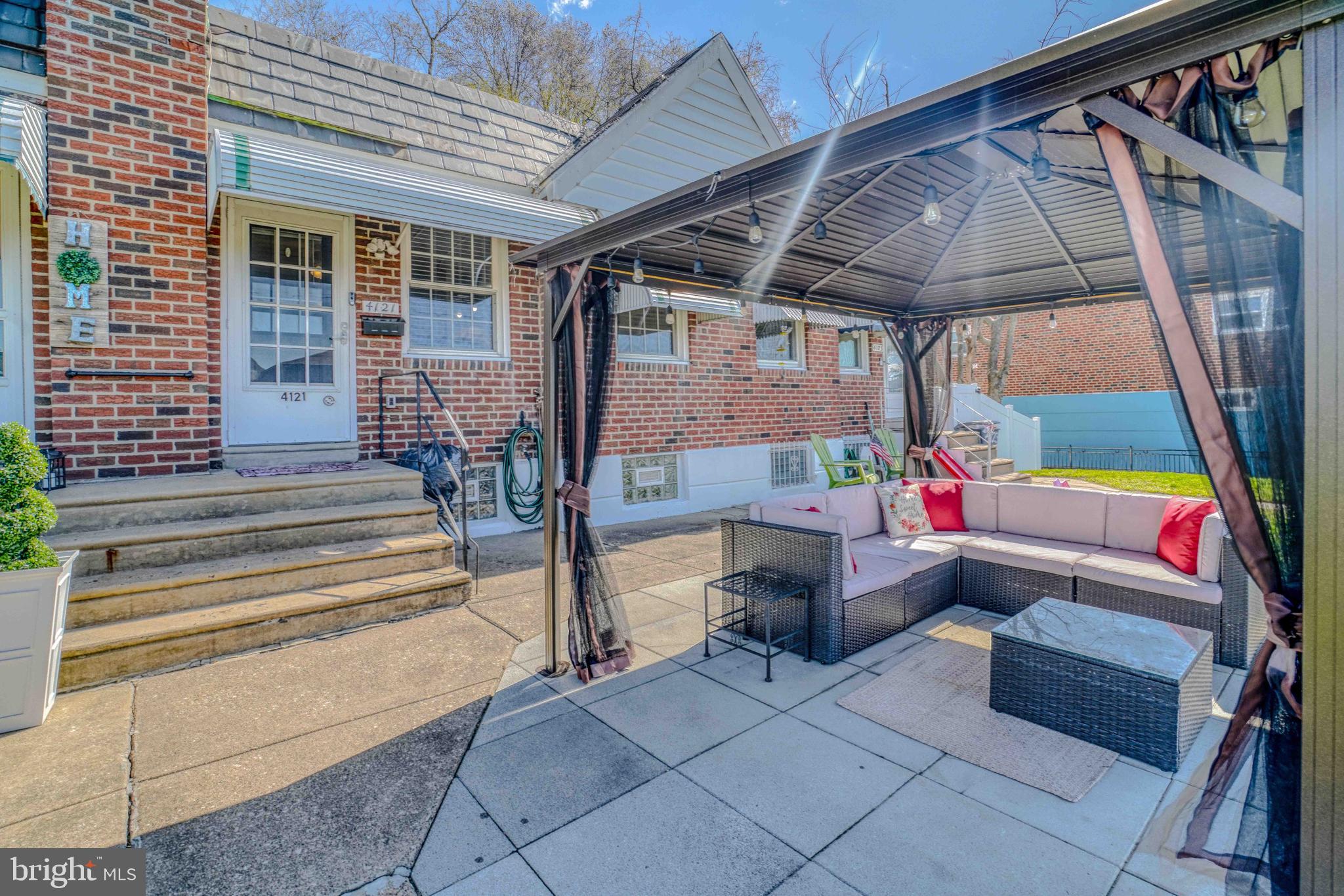 Cozy, Modern Ranch-Style Townhome in the Heart of Mayfair!
Welcome to this beautifully updated 2-bedroom, 1-bath ranch home in Philadelphia's desirable Mayfair neighborhood. With 703 sq. ft. of thoughtfully designed living space, this cozy starter home is perfect for first-time buyers or anyone looking to downsize in style.
Step inside to an open-concept layout featuring a renovated kitchen complete with granite countertops, a 5-burner gas range, built-in microwave, and dining area. The home includes a bonus room in the basement that’s ideal as a family room, or even a third bedroom.
Enjoy morning coffee or summer evenings on the front patio, complete with a gazebo and outdoor furniture — perfect for relaxing or entertaining. Out back, you'll find a 1-car garage and 2-car driveway, giving you plenty of off-street parking.
Located within walking distance to parks, shopping centers, and two schools, this home offers convenience and community in one of Northeast Philly’s most walkable areas.
Don’t miss your chance to own this charming, move-in ready gem!
Owner is licensed agent