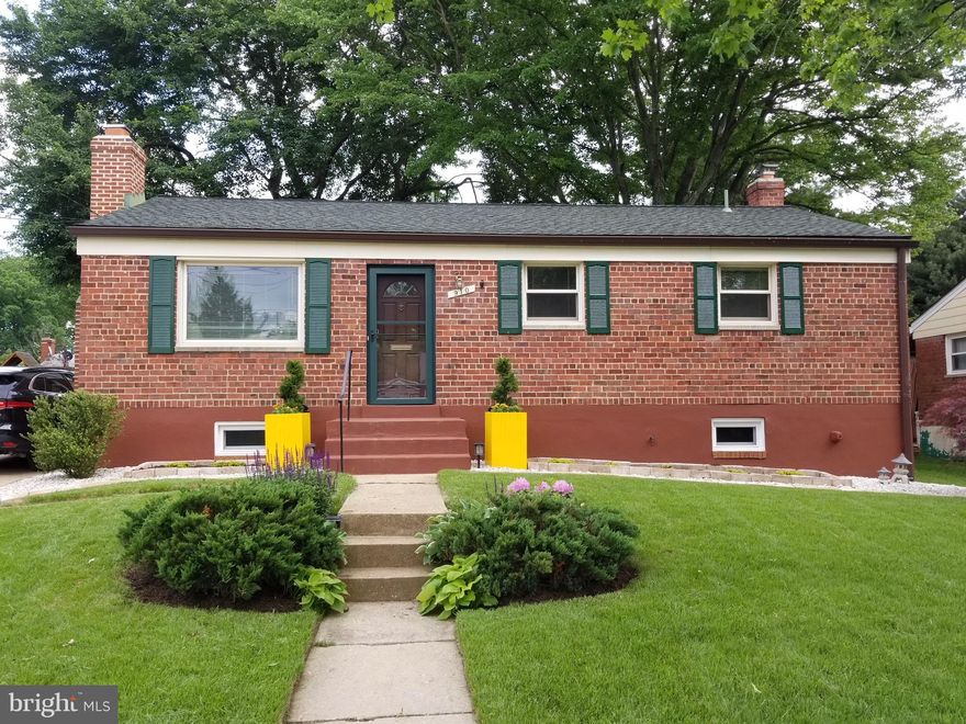 Open 6/2 & 3 1-3pm! Absolute Perfection!  Renovated from top to bottom with no expense spared!  Gourmet Kitchen w/custom back light back splash,  ss appliances, gleaming hardwood floors through-out, renovated bath, new roof, newer windows, fully finished basement & workshop!  Fenced rear yard & patio! Great off street parking! This is a must see!  Sligo Creek park & Four Corner's near by!