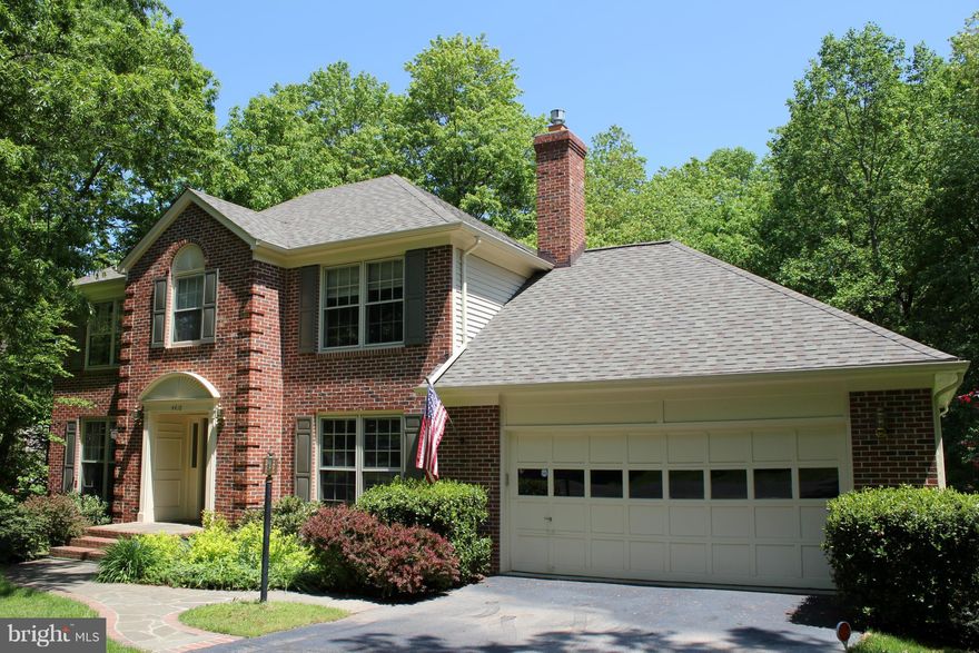 Highly sought out Westridge brick front colonial home.  Slate walkway with brick soldiering, huge deck backing to trees and park-like setting.  Main level laundry and mudroom. Basement is a true walk out to slate patio.  Basement has large rec room, half bath and tons of storage.  Quiet community with pool, tot lots, walking paths, close to shopping and much more. Due to Covid19 the house is Unavailable for in person showings until the end of July (if still available)...Photos are  five years old but should give a good idea. Home will be painted top to bottom when current tenant moves out. Also, granite counter-tops will be installed in kitchen and several other improvements. Owner is looking for a minimum of a 2 year lease.