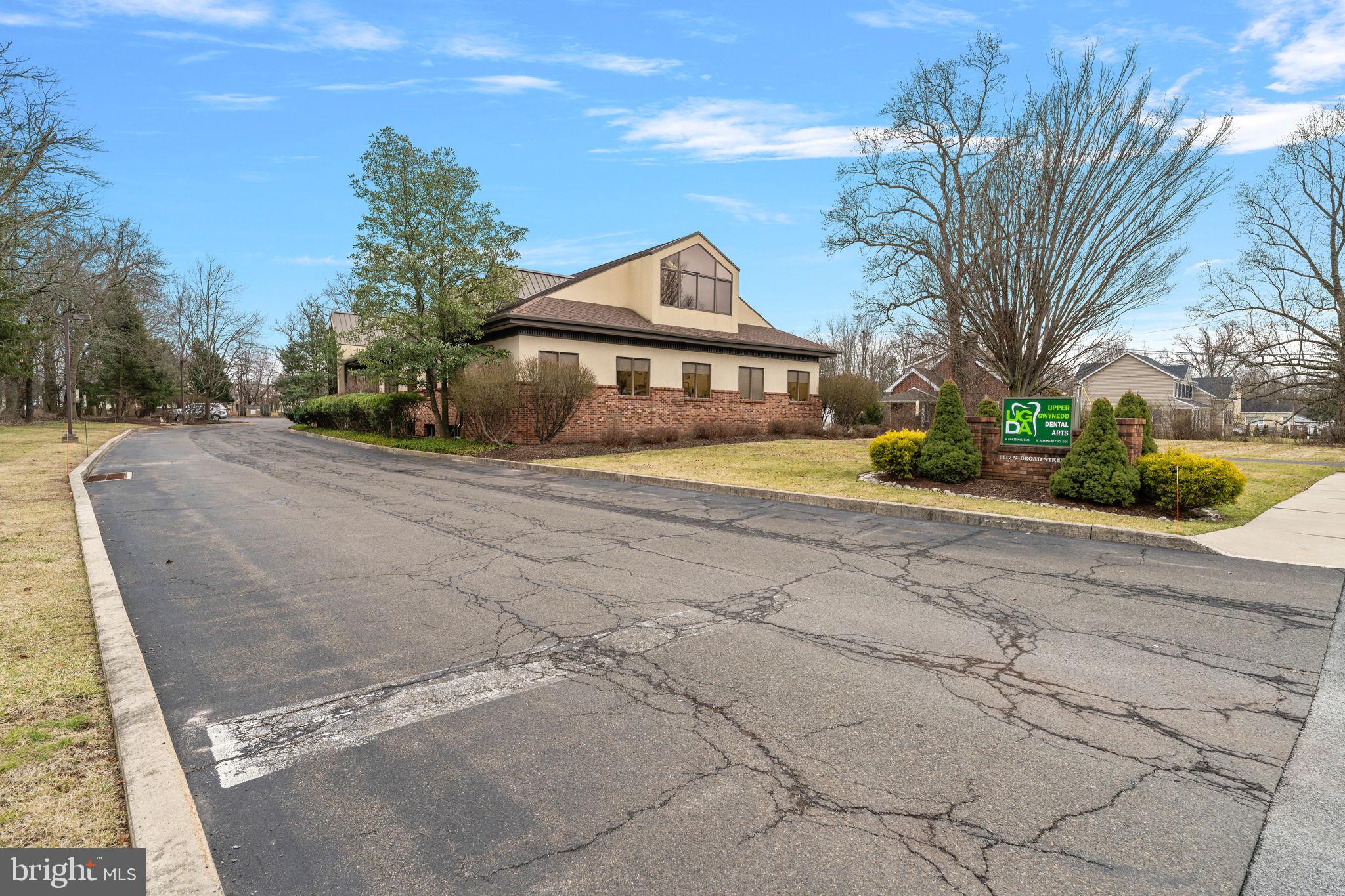FOR LEASE – ±4,000 SF Professional Office Space | Upper Gwynedd Township, PA
Property Type: Office
Available Space: ±4,000 SF (subdivision possible)
Zoning: Business Professional
Lease Type: Modified Gross (terms negotiable)
Tenant Improvements: Allowance considered based on use and lease term
Availability: Immediate
Property Highlights:
Located just outside Lansdale Borough in Upper Gwynedd Township
Situated in the lower level of a thriving dental practice
Private side entrance included; access via main foyer optional based on tenant preference
Custom build-out options available – space can be tailored to your business needs
High-visibility location on a main road with excellent foot and vehicle traffic
Close proximity to public transportation, including SEPTA stations and bus routes
Ample on-site parking for staff and clients
Potential for space subdivision depending on tenant requirements
Ideal Use Cases:
Medical, Legal, Financial, Counseling, Consulting, or other Professional Services
Note: Tenant is responsible for confirming all permitted uses with Upper Gwynedd Township.
Bring your vision to life in this versatile and well-positioned office space. Contact us today to schedule a private tour and discuss how this location can work for your business.
