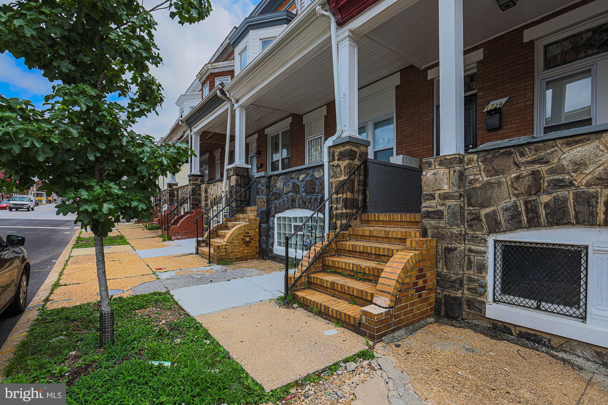 Welcome to 1731 N Bentalou Street — a fully renovated gem in the heart of Coppin Heights that delivers both modern style and incredible value. This beautifully reimagined rowhome blends Baltimore’s classic character with fresh, high-end finishes from top to bottom.
Step into the light-filled living room, where a sleek electric fireplace sets the mood and an open layout invites easy living. The designer kitchen is a true centerpiece, featuring upgraded countertops, a statement island, and space to gather, cook, and connect. The finished basement includes a brand-new full bathroom — perfect as a guest suite, private office, or cozy lounge.
Located just steps from Coppin State University and close to everyday essentials, this home is also grant-eligible, with tons of down payment assistance programs available.
Why rent when you could own . Ask about the incentives and schedule your tour today — this one checks all the boxes and then some.