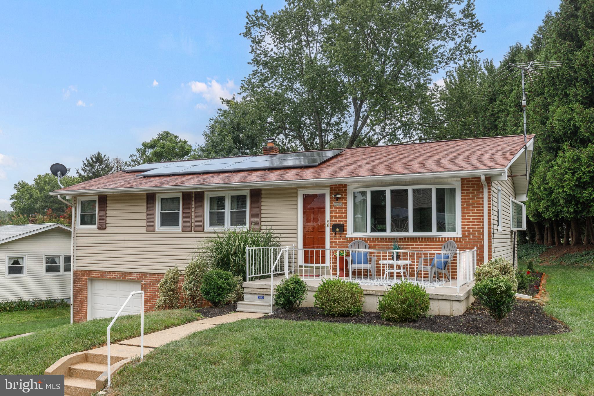Welcome to this charming rancher home nestled in the heart of the beloved neighborhood of Lutherville-Timonium. From the moment you step inside, you're greeted by warm, refinished hardwood floors that flow effortlessly through the main living spaces, creating a cozy and inviting atmosphere.
The renovated kitchen is a true highlight. Thoughtfully updated with stainless steel appliances, granite counters, and beautiful cabinetry, it's the perfect space to gather, cook, and connect. With plenty of natural light and a layout that feels both open and intimate, this home is ideal for everyday living and easy entertaining.
Recent upgrades include a brand-new roof and energy-efficient solar panels, offering long-term savings and peace of mind. Step outside to a spacious backyard that invites outdoor fun or quiet evenings under the stars. You’ll also appreciate the nicely sized detached garage, perfect for parking, a workshop, or extra storage, along with a separate storage shed to keep everything organized.
And the location couldn’t be better. Tucked into a friendly neighborhood with nearby shops, restaurants, and top-rated schools just around the corner, this home truly has it all.