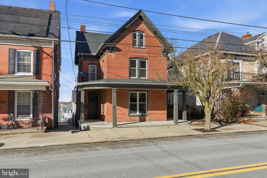 Welcome to 305 W Broadway — a rare Red Lion gem!
Discover two completely renovated, maintenance-free home on one lot in the heart of downtown Red Lion. Whether you’re dreaming of offsetting your mortgage, creating in-law quarters, or adding a high-demand rental to your portfolio, this property opens the door to possibilities.
Step onto the sweeping wrap-around porch of the main residence and into a home that blends historic character with modern ease. Sunlight pours through grand windows onto beautifully refinished hardwood floors throughout, setting the tone for gracious everyday living. The spacious kitchen is a showstopper — quartz countertops, custom tile backsplash, new stainless appliances, and plenty of room to create and gather. A generous mudroom/laundry area keeps life organized in style.
Upstairs you’ll find three comfortable bedrooms, two elegantly updated bathrooms, and a finished third floor that makes the perfect hideaway—office, studio, play space, or guest suite. When warmer days arrive, the deck becomes your outdoor entertaining hub!
The second residence is its own standout — also fully renovated and designed with open living in mind. Featuring a sleek custom kitchen with stainless appliances and tile backsplash, two cozy bedrooms, hardwood flooring, and its own outdoor patio plus a garage! It’s a renter’s dream or an ideal extended-family haven.
Both homes feature separate meters, so tenants handle their own utilities. The heavy lifting has already been done — all that’s left is to move in and enjoy.
Located a short walk to Franklin Social and all that Red Lion has to offer, this property delivers convenience, flexibility, and value in one package.
Whether you're seeking rental income, multi-generational living, or simply a place that fits everyone and everything — 305 W Broadway checks all the boxes. Schedule your showing today!