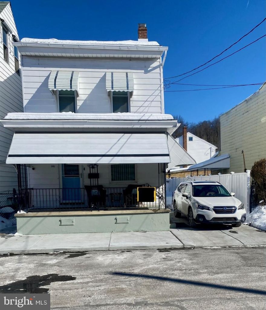 This is a well maintained single three bedroom one and a half bath home in the Borough of Saint Clair.
The home has been meticulously cared for with many updates throughout the years of ownership.
The first floor features an open concept living room and middle room, then is the dining room and a half bath on the first floor. There is also a large eat in kitchen and a separate laundry room on the first floor. The second floor features three nice sized bedrooms and a full modern bathroom. There is also a large floored walk up attic for your storage needs. The basement is a full basement with a modern boiler, newer oil tank, and a newer electrical panel box and newer wiring. The exterior of the home features  nice front and rear porches for relaxing, and a new front concrete sidewalk and a nice concrete off street parking area.