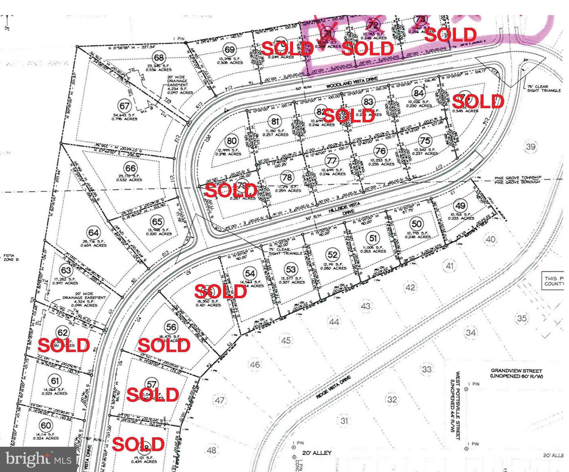 PINE VISTA ESTATES - Land