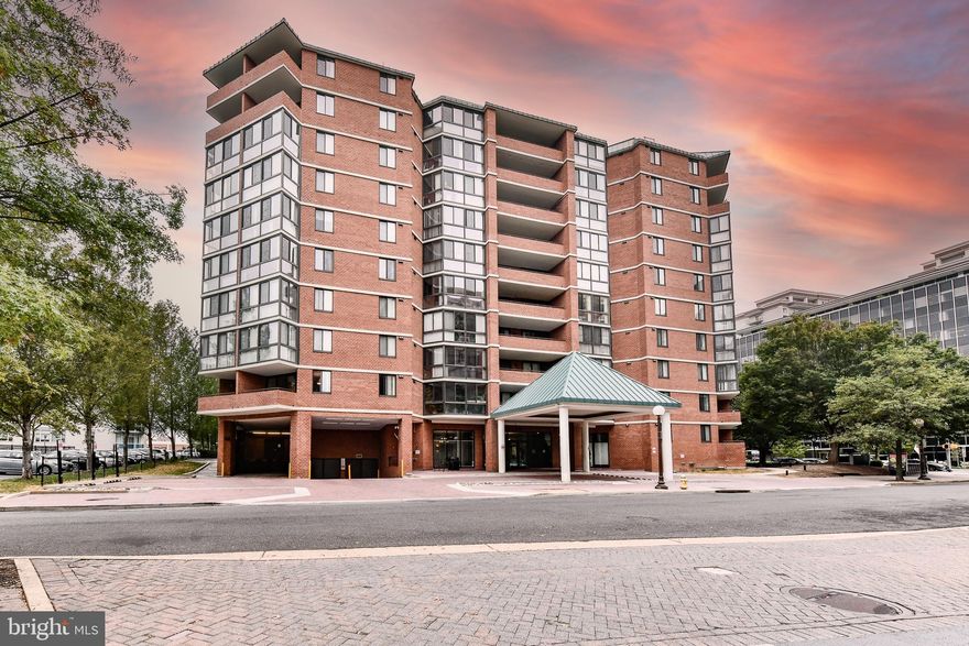 City living in the heart of Ballston & only 1 block to Ballston METRO! Bright & Sunny, 1BR, 1BA corner Unit*Features an enclosed patio off open living room*Kitchen with granite counters & stainless appliances*Nicely sized bedroom with full bath*Washer & Dryer in unit*Assigned, secure, underground garage parking space included [#222]*Building amenities include FOB entry, on-site management, outdoor pool & hot tub, gym, community room, business center, bike storage & more*This condo is within walking distance to Ballston Quarter with many restaurants, shops, workout studios, bars/nightlife entertainment & outdoor spaces*Less than a mile to Clarendon & only a few blocks to VA Square Metro stop*Plus less than a 10 minute walk to the new Target on N Glebe Rd*Quincy Park nearby with ball fields, basketball & tennis courts just a block away*Oakland Puppy Park is less than 1/2 mile away*Minutes to I-66 & Rt. 29* No Pets*