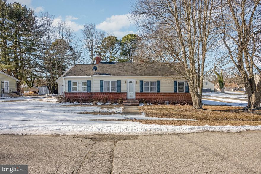 PRICE ADJUSTMENT! Welcome to Rock Hall Maryland, the Pearl of the Chesapeake. This beautiful waterfront town is a testament to Bay living. You can go down to the waterfront and see the workboats leaving for their daily adventures. You can tour the waterfront and water oriented restaurants and shops in Rock Hall. Lots of Marina's for the boat lovers, and deep water Marina's for the Sail boaters. Even a beach area for relaxing along the bay off of Beach Road, less than 2 miles away.  And when you are ready, come back home to this cute, 3 bed, 1 bath ranch home with large detached 2-bay garage to store your toys. Also has extra storage up above in the garage loft area. The house has been renovated, with new modern kitchen, and the full bath has been updated as well. All new carpet and paint throughout the house, lots of updates to make you feel right at home!  Summer is just around the corner!