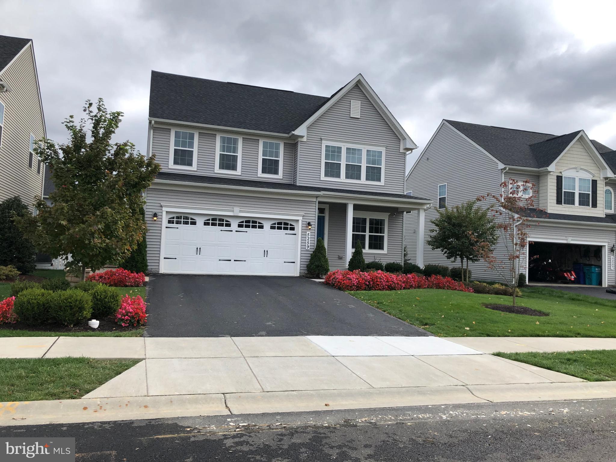 Beautiful Model Home for Rent! This upgraded former model features 4 bedrooms, 4 bathrooms, and a 2-car garage. Enjoy a charming front porch, back patio, and a covered deck perfect for relaxing or entertaining.
The main level includes an office, kitchen, powder room, dining area, and living room with direct access to the covered deck and patio. Upstairs, you’ll find 4 bedrooms, 2 full baths, and a convenient laundry room. The spacious primary suite offers a large walk-in closet and a beautifully upgraded bathroom.
The finished basement includes a full bathroom, a large recreation room, and an unfinished den area.
Located in a vibrant community with miles of trails connecting to schools, ball fields, and Ballenger Run Park, plus future playgrounds and amenities right outside your door!