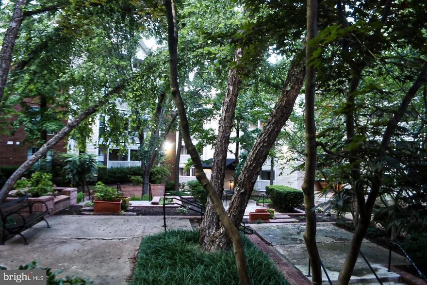 Renovated Unit Within Walking Distance to  Two Metro Stations. New Stainless Steel Appliances, New Windows, New sliding Glass Door, Updated Bathroom, Walk in closet, Wood Floors and Garden View.