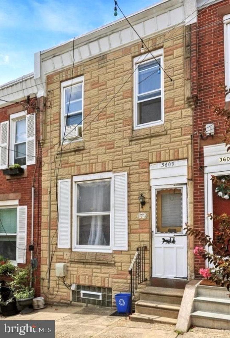 Welcome to this 2-bedroom, 1-bath row home located in the highly sought-after East Falls neighborhood of Philadelphia. Priced to sell, this property offers an excellent investment or renovation opportunity for buyers looking to add value and build equity in a prime location.

The home features two generously sized bedrooms, along with a surprisingly spacious backyard—,rare for a rowhome in this area.  With the right vision and updates, this property has the potential to truly shine.

East Falls is known for its charming streets, strong community feel, and unbeatable convenience. Enjoy easy access to Kelly Drive, the Schuylkill River Trail, Fairmount Park, local shops and restaurants, and quick commuting options via nearby train stations and major roadways. Just minutes from Center City while still offering a neighborhood vibe, East Falls continues to be a smart choice for homeowners and investors alike.

Whether you’re an investor, first-time buyer ready to renovate, or someone looking for a smart long-term hold in a strong neighborhood, this is an opportunity you don’t want to miss.

Great location, great price, and great upside—bring your ideas and make it your own.