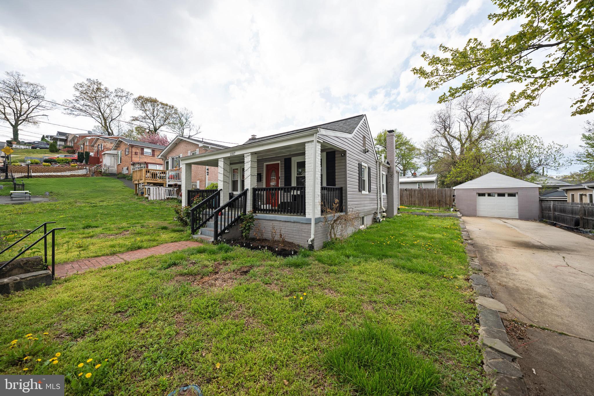 This home just minutes from DC and MD commuter routes. A welcoming front porch leads into open-concept living room, dining room and kitchen featuring hardwood floors and lots of natural light. There are four bedrooms and two modern bathrooms across two levels. A fully finished basement and separate laundry room. Finished third floor attic
The house is located in a family area where the owners have been there for more than 15 years.