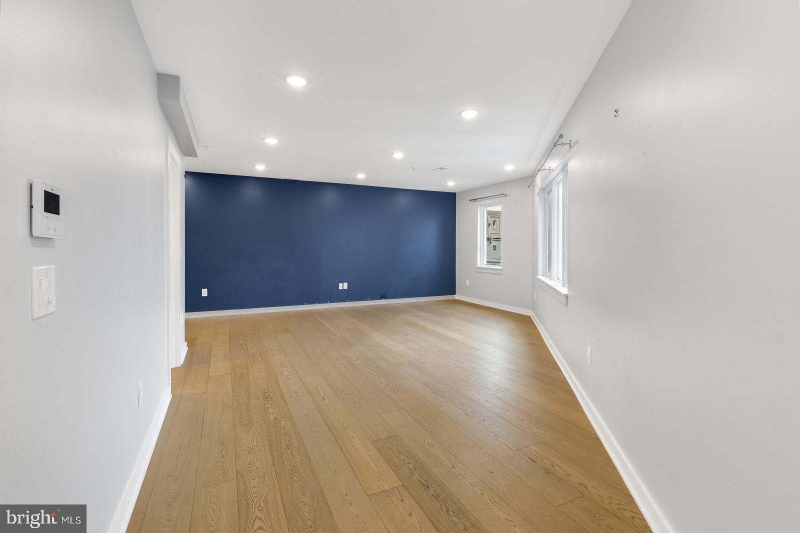 Available NOW:
Welcome to 1716 Cambridge St #5! This breathtaking bi-level 3 bedroom / 3 bathroom apartment features a roof deck, hardwood flooring, recessed lighting, central A/C, in-unit laundry, keyless entry, and so much more! Located on the third and fourth levels, you enter the unit into a small hallway with a staircase, coat closet, and the first bedroom to the right with great natural light and a corner closet. Head into the bright and spacious living area with a blue accent wall and big windows along right wall. This room offers plenty of space different living room and dining set ups, and flows left into the kitchen. Kitchen features include subway tile backsplash, ample white shaker cabinets above and below, marble countertops, and stainless steel appliances including a dishwasher, refrigerator, oven with electric stovetop, and a built-in overhead microwave. Upstairs, the primary bedroom offers a double door walk-in closet, a blue accent wall, and a gorgeous en suite bathroom with a dual vanity and glass shower with 2 showerheads! In the hallway you can find an additional storage closet, a stacked washer/dryer in a closet, and another full bathroom boasting a tiled shower/tub and single vanity. Your third bedroom is triangular shaped with a corner closet and great sunlight. Your private roof deck includes a propane gas grill and offers incredible views and is perfect for entertaining on warm summer nights - schedule a tour today!
About The Neighborhood:
Nestled in the lovely Francisville neighborhood of Philadelphia, you'll be just steps from public transportation via the 15 trolley line on Girard Ave and Girard Station for the Broad Street Line. Close proximity to Temple University, Girard College, Eastern State Penitentiary, The Met, Lorraine, and the Columbia North YMCA. Walking distance to Francisville Playground & Recreation Center, Ogden Park, and Ingersoll Park. Bold Coffee Bar, Kurry Shack Francisville, Vineyards Cafe, and Thirsty Dice are all nearby, as well as many more great restaurants and bars along Fairmount Ave.
Lease Terms:
Generally, first month, last month, and one month security deposit due at, or prior to, lease signing. Other terms may be required by Landlord. $55 application fee per applicant. Pets are conditional on owner's approval and may require an additional monthly pet rent. (Generally $25/month/pet). Please note that there is a three pet maximum (3) and total weight not to exceed 50 lbs. The building has specific pet requirements upon lease signing including but not limited to: proof of vaccination for all pets and a copy of the license for dogs. Tenant will be responsible for any fees related to move in/move out of the building. These fees are assessed by the condo association & not controlled by JGRE. Water is included in the monthly rent. Tenants responsible for all other utilities: electricity, cable/internet. Also, move ins/outs to take place Mon-Sun between 9am-5pm only. $25 move in fee.