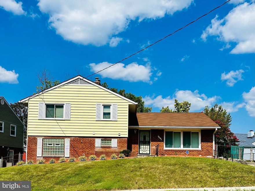 Welcome to YOUR spacious split level single family home in Hyattsville, MD. Spacious floor plan living at your service. Entertain & prepare your meals in the heart of the home, your kitchen, which includes - refrigerator, stove, dishwasher, breakfast bar and dining table space. Create memories in your sun soaked living/family room area off of the kitchen with a rear entry door to relax in your fenced in backyard with nature’s views and relaxing sounds.  In the lower level, refresh your clothing in your laundry room with full size washer & dryer. Warm wood flooring throughout the main and upper bedroom levels. Retreat to the upper bedroom level with the primary bedroom with powder room and full bath in main hall with additional bedrooms. Entertain family and friends in your lower level recreational space with fireplace and patio door leading to the rear yard. Host guests or create a home office in your lower level bonus bedroom with spacious closets, windows, separate full bath, private side entrance and paved walk way to the backyard. Store seasonal items in the spacious closets throughout the home.  Front entry and separate rear entry door for flexible access. Driveway parking for convenience and off street parking for your guests.

Located conveniently near Route 450, Interstate 495, major travel routes, shopping, dining, grocery and retail. SCHEDULE your showing appointment today!