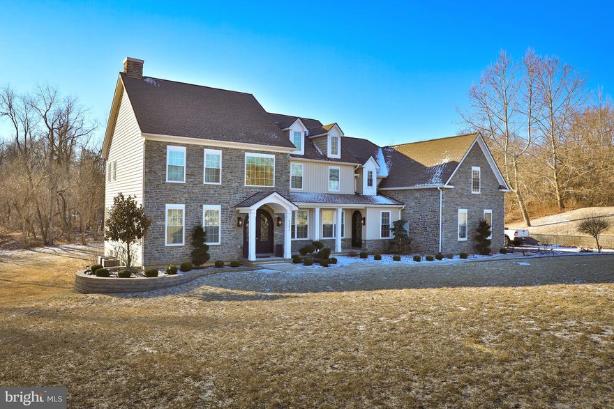 Almost New Construction on 1.13 Acres without the wait! 3.5 year old 5 BR/3.5 BA Custom Luxury Home in move in ready condition. Public water, Public Sewer, Council Rock School District and surrounded on 2 sides by preserved nature conservancy. High end finishes throughout. 10' ceilings in basement, 9' ceilings in main level and 8' ceilings upstairs. 1st Floor Master Suite with huge double shower! Walk out basement with lots of natural light. Rear patio and Huge deck lead to a secluded back yard area where nature abounds. Shared driveway with 1 neighbor. Close to shopping, highways, and schools. Ample privacy in a park like setting. Low Taxes for the area and house! Owner is a PA licensed Real Estate Agent.