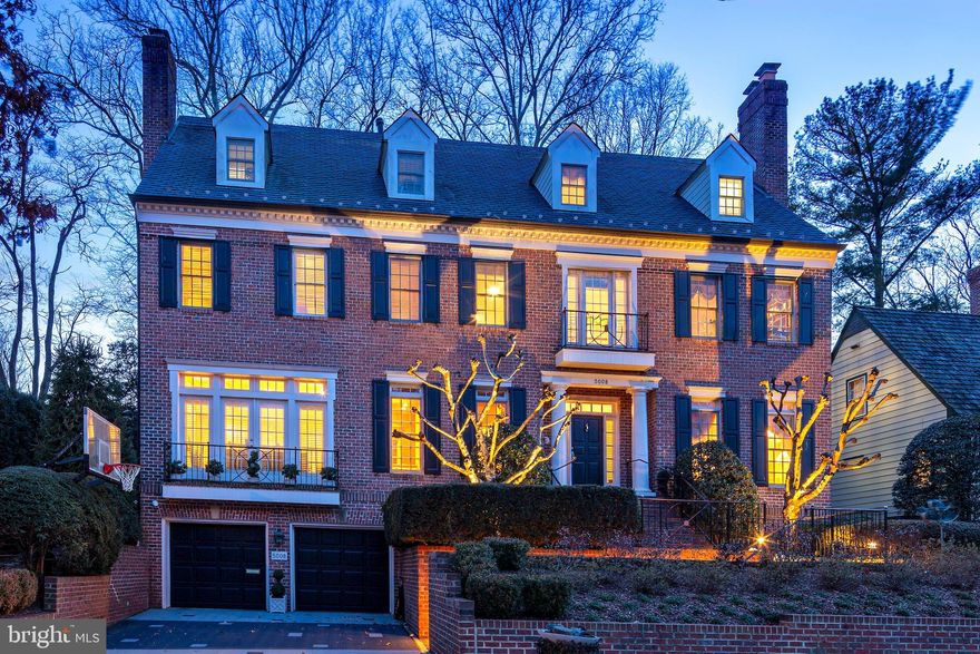 The Sumner home you have always admired is on the market! Newly refreshed with an updated basement with new paint and wood grain LVP floors, updated rooms (wallpaper removed & painted) and abundant natural light streaming through the walls of windows! This stunning colonial, with its striking brick facade and vibrant tulips, exudes irresistible curb appeal that catches the eye of everyone that passes by. Spanning an impressive 7100+sq ft, this luxurious residence, with soaring 9' and 10'3" ceilings, features 5-6 spacious bedrooms, 5 full and 2 half baths, with a two-car garage and remarkable expansions and addition by the esteemed BOWA Builders, a top, nationally recognized, award winning designers and builders exemplifying the highest standards of construction and design.

Experience generous living spaces throughout, including two versatile offices or dens, a state-of-the-art gym, a welcoming family room with a stone fireplace, an elegant formal living room complete with another fireplace, a well-appointed lower-level recreation room and guest room, and a stunning year-round sunroom that showcases breathtaking views of the inviting rear yard. The gourmet chef's kitchen is a culinary dream, featuring dual dishwashers, top-tier appliances, and exquisite stone countertops.

Step through the floor-to-ceiling French doors to discover an outdoor oasis that is nothing short of spectacular. The award winning landscaped grounds offer a serene waterfall cascading into a tranquil pond, multiple terraces—including one with a full-sized outdoor gas fireplace—an outdoor kitchen, and professionally designed landscaping that transforms with the seasons, accentuated by strategically placed lighting that enchants both day and night.  A generator is a bonus as well! 

Be sure to review the impressive floor plan to fully appreciate the home’s exquisite dimensions. Conveniently located near vibrant shopping and dining options, with easy access via Sangamore Road to Washington, DC, or Bethesda, this remarkable home is truly a unique gem—a timeless "forever" home that promises to captivate and inspire for years to come.  There is a footpath a few homes down that brings you right up to the shopping center, playground and dog park- no need to drive there!  Whitman-Pyle-Wood Acres schools. Don’t miss your chance to make it yours!