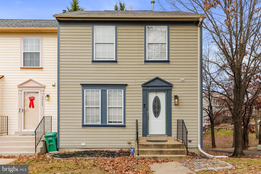 Welcome to this exceptional 3-bedroom, 2.5-bathroom end-of-row unit, s less than 3 miles from Andrews Air Force Base and mere minutes from Washington, D.C. Boasting a spacious interior with a master suite and contemporary amenities, this home also features stainless steel appliances in the gourmet kitchen, elevating your culinary experience. The added convenience of a separate laundry room enhances daily functionality. Step into a tranquil backyard oasis perfect for  entertaining with a massive deck. Enjoy the benefits of suburban living while maintaining easy access to city life. Don't miss the opportunity to call this well-appointed residence your home.