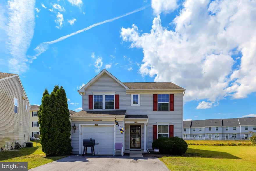 Welcome to this delightful 3-bedroom, 2.5-bathroom home located in the sought-after community of The Villages at Millwood. Situated on a spacious 0.25-acre lot, this two-level residence offers comfort, convenience, and a taste of the coastal lifestyle.

Step through the front door into a cozy, carpeted living room that flows seamlessly into the dining area and kitchen. The kitchen features durable linoleum flooring, ample counter space, and plenty of cabinetry—perfect for everyday cooking and entertaining. A sliding glass door leads out to a deck overlooking the backyard and tranquil community pond, ideal for relaxing or hosting guests. A convenient powder room completes the main level.

Upstairs, you'll find three well-sized bedrooms and two full bathrooms, including a private primary suite. A dedicated laundry room on the second floor adds ease to your daily routine.

Residents of The Villages at Millwood enjoy access to fantastic community amenities, including a clubhouse with a fitness center and an outdoor pool. The location is unbeatable—just minutes from Route 113's shopping and dining options, and only a 30-minute drive to Bethany Beach and the beautiful Delaware shoreline, perfect for boating, fishing, and enjoying the coastal lifestyle.

Don't miss the opportunity to make this well-located and well-appointed home your own!