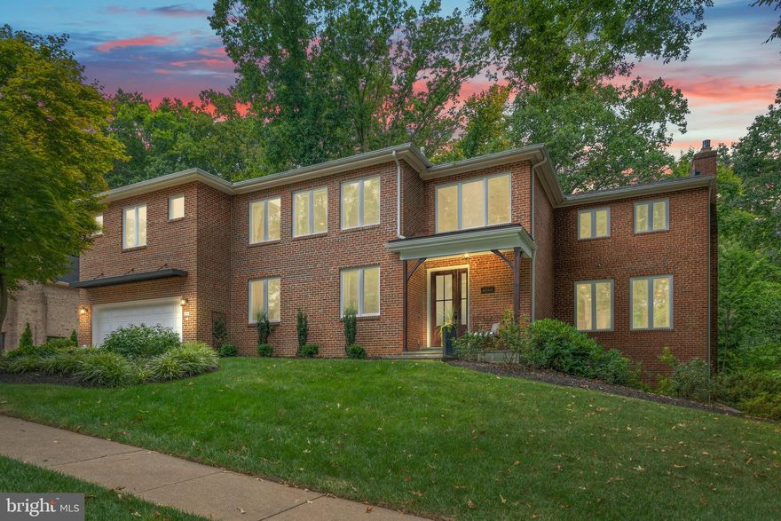 Welcome to 4040 41st St N, a magnificent move-in ready residence with an in-ground, heated pool and over 6K SF of interior living space, located in the sought-after McLean/Arlington neighborhood known as Chain Bridge Forest.  

This stunning 7 bed/5.5 bath fully-renovated (between 2019 and 2021) home offers a perfect blend of modern elegance and timeless charm. Step inside and be captivated by the 9’ ceilings, newly refinished hardwood floors, well-designed interior space and contemporary vibe. As you enter, you are immediately greeted by a large seating/living room that opens to an expansive room with built-in shelves making it the perfect home office or library.  There is a second living room with gas fireplace and tons of natural light. The seamless flow between the living areas along with the large, newly installed windows create a bright and inviting atmosphere.

The expansive gourmet kitchen (completed in 2021) is a chef's delight, equipped with GE Monogram SS appliances including a 6-burner gas-cooktop and double oven. The ample counter space, large island w/ seating, built-in pantry and beverage fridge make cooking and entertaining a joyous experience.  Just off the kitchen is a welcoming deck perfect for grilling and relaxing as you overlook the private fenced-in backyard with large patio and heated pool.

Also adjacent to the kitchen, resides a bedroom w/ ensuite bath. As you arrive to the upper/bedroom level, you will find a new laundry room (W/D 2023) and four generously sized bedrooms.  There are three well-appointed bathrooms, including a luxurious, spa-like ensuite bathroom off the primary bedroom with large soaking tub, spacious walk-in shower and two individual vanities.  The lower level of the home also boasts 9’ ceilings and a large rec room space, built-in shelves and another gas fireplace.  Additionally there are two bedrooms and newly renovated full-hall bathroom on the lower level, with one of the bedrooms serving as a home gym.   The attached two-car garage and driveway provide convenient parking for you and your guests.  The extensive list of recent updates (2019-2021) throughout includes new windows, door/window trim, light fixtures, recessed LED, electrical outlets, hardware, interior paint, 100% new electrical on bedroom level (50% on lower level), new plumbing throughout, kitchen appliances, washer/dryer, water heater, roof (2019 and 2013) and HVAC (2013).  Energy efficient foam insulation installed in primary bedroom suite.

Mere minutes to DC, Chain Bridge Forest is a quiet, close-knit community which host an annual neighborhood brunch, July 4th party, Halloween parade and movie night (all supported through an annual HOA fee of approx $100/year).  Convenient access to Chain Bridge Road and the GW Parkway.  For those working in DC, Bethesda, Tysons, Arlington or along the Dulles-corridor, this home is a commuter’s dream and a lovely retreat after a long day.