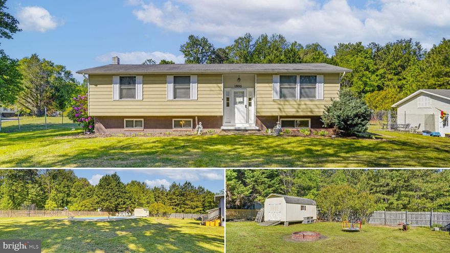 Welcome home to this conveniently located 3-bedroom property situated on a spacious 1-acre lot. New pool liner for a 20'x40' pool! Offering plenty of room inside and out, this home features 2 kitchens, a large detached garage, and a pool with a patio area perfect for relaxing or entertaining.  Enjoy the privacy and space of an acre while still being close to shopping, dining, and other everyday conveniences. With great outdoor features and flexible interior space, this property has so much to offer.