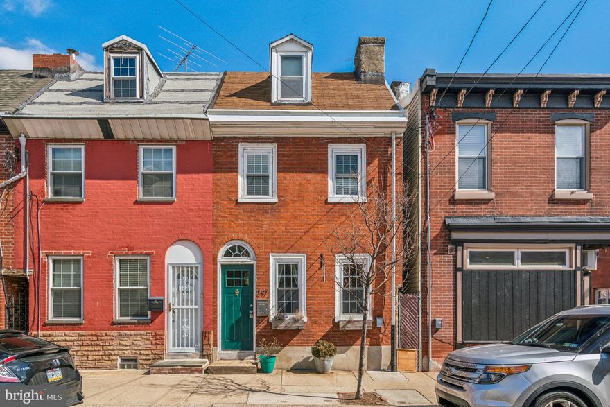 BEST AND FINAL OFFERS DUE BY TUESDAY, 03/11/25.  Welcome to 1247 E Palmer Street, a stunning home in the heart of Fishtown! As you enter, you’ll be greeted by the living room with hardwood floors, exposed brick walls, decorative fireplace, and large windows allowing tons of natural light. The kitchen features stainless steel appliances, farm house sink, and white cabinetry for storage. Then step outside to the back patio with beautiful garden space and stone tiles, perfect for entertaining guests. Upstairs, you’ll find two large bedrooms and a fully refinished bathroom with contemporary tiling and nickel finishes. The unfinished basement offers tons of extra storage space and has  new waterproofing including new sump pump. This home also has a new furnace/HVAC, new water heater, and new water line from the house to the street. This property is only a few steps away from local shopping, restaurants/bars, The Lederer Pool, playgrounds, parks,  I-95, Girard Ave, and Frankford Ave, this home is in a perfect location. Schedule your showing today!