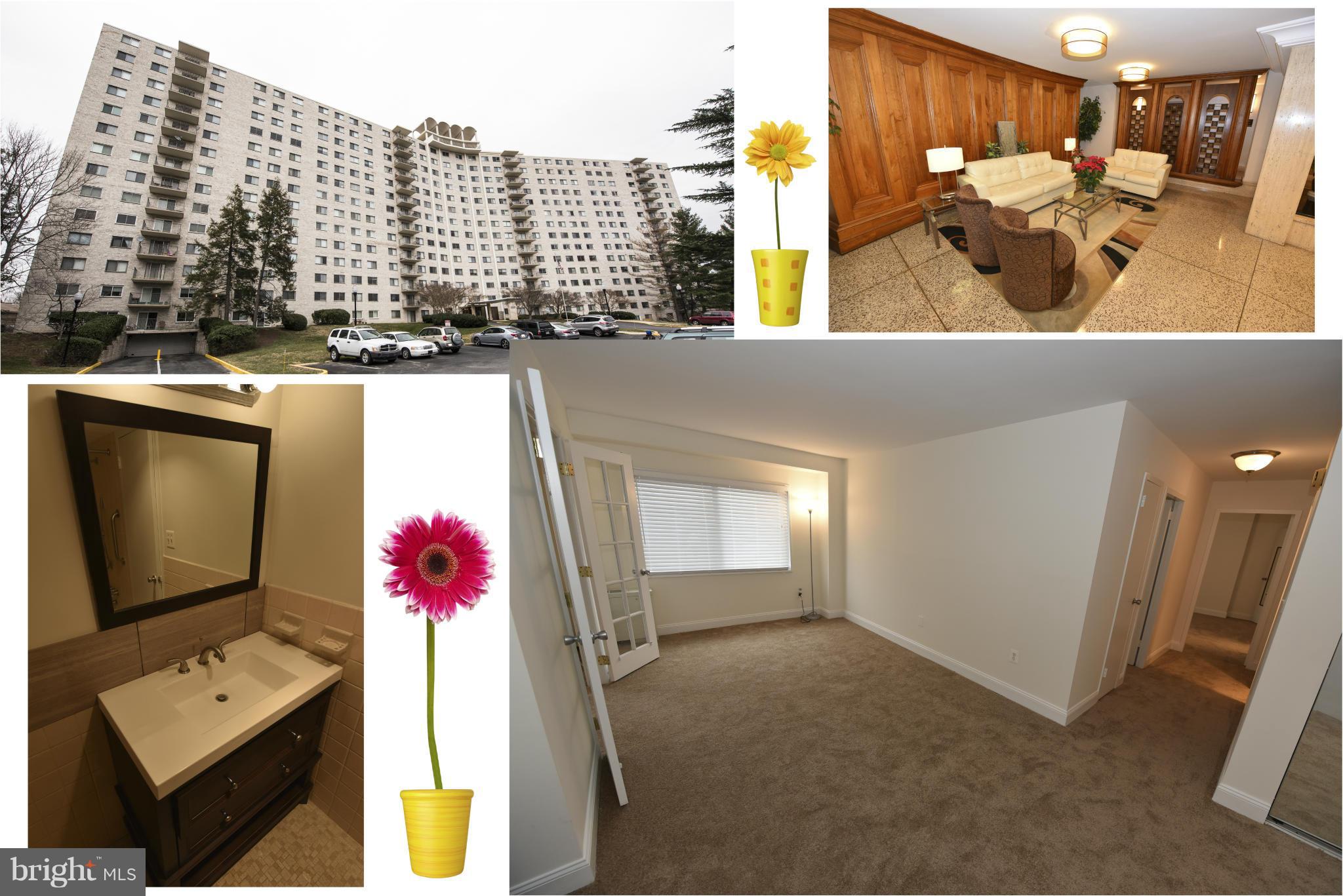 Beautiful, remodeled and spacious 2BR/2FB unit with AMAZING FEATURES.. Brand new granite kitchen w/beautiful tile floor, new carpeting throughout, freshly painted & updated baths. Separate large dining room w/ glass French doors could be used as a den. Great location close to shopping, public transportation and recreational parks. RENT INCLUDES ALL UTILITIES and building amenities.. Pool..Tennis.