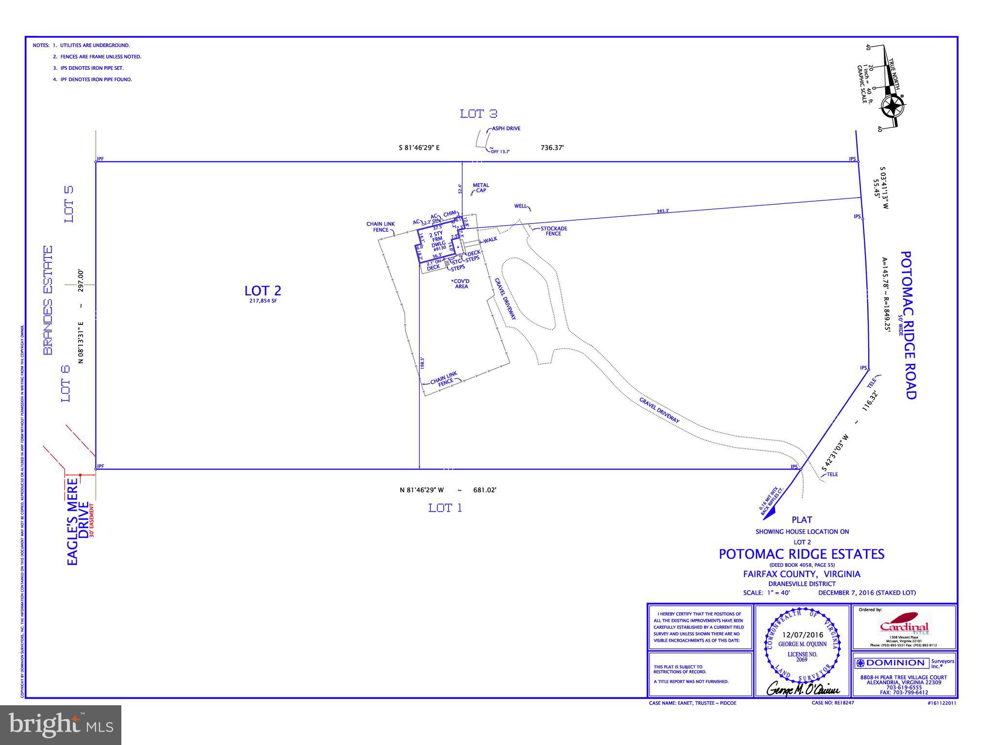 POTOMAC RIDGE ESTATES - Residential