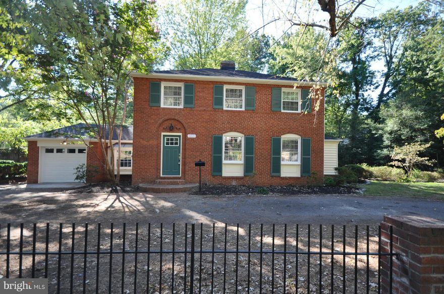 Totally New w/Updates and Upgrades Brick Colonial in Wilton Woods. New Hdw floors main, upper level and stairs. Large LR with FP and built-in books shelves. Kitchen has Granite, SS appliances, lots of Cabinets and Counter Space. DR off Kit w/view of Private Yard.  FR off DR opens to 2 Decks. Partially finished Basement.  Circular Driveway. All systems updated. All the Bells and Whistles! MUST SEE!