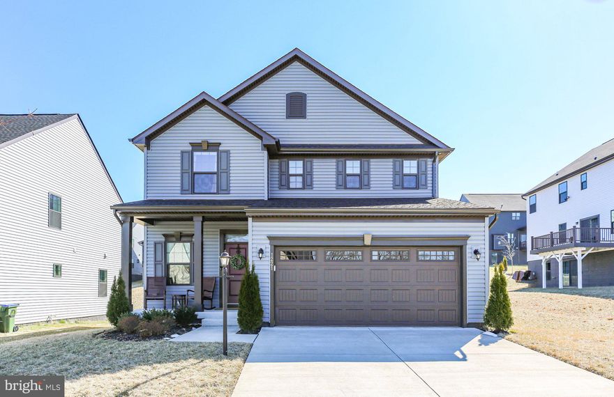 Welcome to immaculate 1221 City View Lane, located in the lovely Fredericksburg Park (Telegraph Hill) neighborhood.  This 5 bedroom, 3.5 bath open floor plan home has upgrades galore! Bright and airy main level with a fireplace in the family room that is open to a gorgeous kitchen which includes stainless stl appliances, beautiful ceramic tile backsplash, large island, and an eat in kitchen that opens to  a covered deck.  Walk out your front door and you are steps away from Alum Spring Park. Close proximity to I-95, VRE, and just minutes away from downtown Fredericksburg's exceptional dining and shopping.