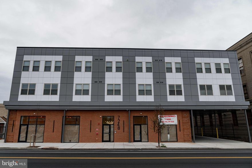 Two units 1264 SF and 990 SF. This newly constructed commercial unit is an ideal location for a clinic, medical center, or bank. The space is currently in a pristine "vanilla box" condition, providing a flexible and customizable layout to meet your specific operational needs.