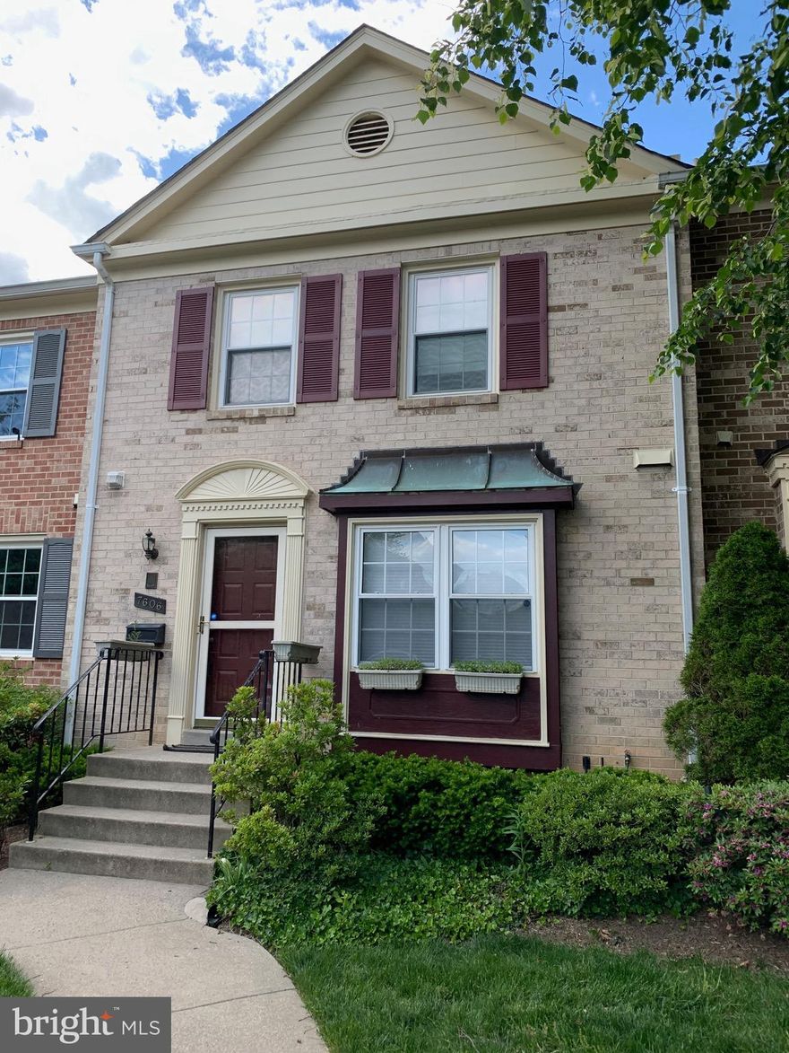 Freshly painted, spacious townhouse in sought after Westlake Terrace.  Hardwood floors,  2 full baths on upper level and one in the finished basement will allow you to have guests or  use the room for a home office/work space.  Kitchen features granite countertops, stainless steel appliances, new dishwasher  and space  for a table to enjoy breakfast.  Dining room opens into the living room. Half bath on main level. Fenced back patio.  Available  immediately. High school is Walter Johnson.  Montgomery Mall nearby. Water included. Landlord pays condo fee . All electric townhouse.-tenant pays electric bill.  Tenant must have rental insurance.Pets on case by case basis. No cats, please.  Apply on RentSpree.com