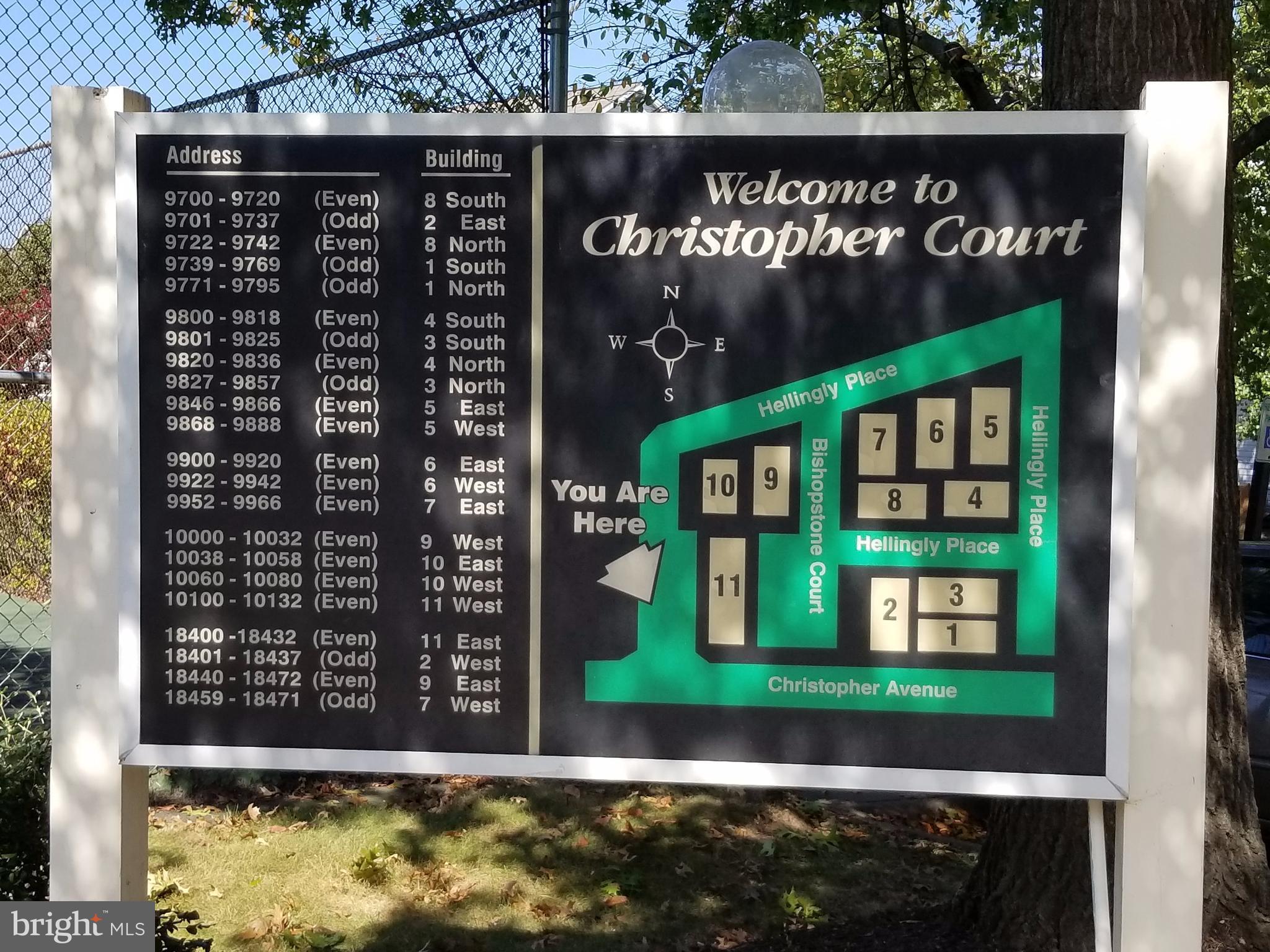 CHRISTOPHER COURT - Residential Lease