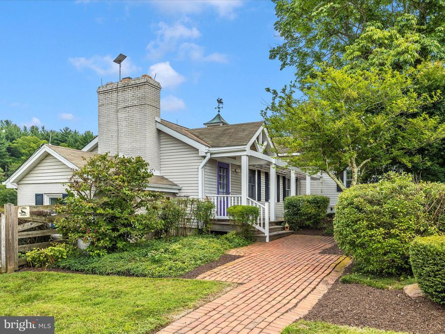 In a legendary stretch of Western Howard County countryside,  a truly special offering is hidden behind the natural cover of large mature trees and groomed landscape.  Windsor Forest features exquisite craftsmanship and unparalelled character.   On over 22 acres,  Windsor Forest is known as quiet serene horse country intertwined with trails through the woods and 3 separate paddocks with estate fencing.  In seclusion, you will enjoy exploring the salt water pool, sun deck, hardscape sitting wall, large pond, bank barn, detached 2 car carriage garage, streams, riding trails, proximity to Patuxent State Park and the Iron Bridge Hounds Club.  The trails are perfect for horseback riding, side by side rides, bird watching (eagles, herons, turkeys) and daily nature walks packed with stunning mature landscape.  The interior of the home balances comfort and class with exposed beams, large defined rooms and log accents.  Think cobblestone character with vintage hardware combining resplendent formal space with relaxing features overlooking the serene estate.  Intentional space for writing, intense office work, architect drawing boards or books a plenty are tucked into bedroom suites, nooks and overlooking lofts.  Take this gorgeous one-of-a-kind offering in any direction that suits.  Situated on over 22 acres with nature's bountiful preserve in all directions for the bird watcher, the daily hiker, the dog lover and horse enthusiast alike.  A spectacular swath of ground is cleared and graded allowing a 250 x 125 structure or training field.  In addition, you will find a wonderful bank barn with cupolas and plenty of storage.   On the drive in second floor, store farm equipment or install Edison lights for a party barn opportunity.   On the lower level, concrete floors, glass windows and doors (think: open to a deck overlooking the pond and acreage) with tool benches and workspace are bright and open .  This fine country home knows no limits and can be enjoyed in so many ways.  While offering so much tranquility, our country estate is in close proximity to Washington, Baltimore, 3 international airports, private air strips, Mt Airy and historic New Market & downtown Frederick.  We look forward to presenting Windsor Forest to your most discerning buyer clientele.