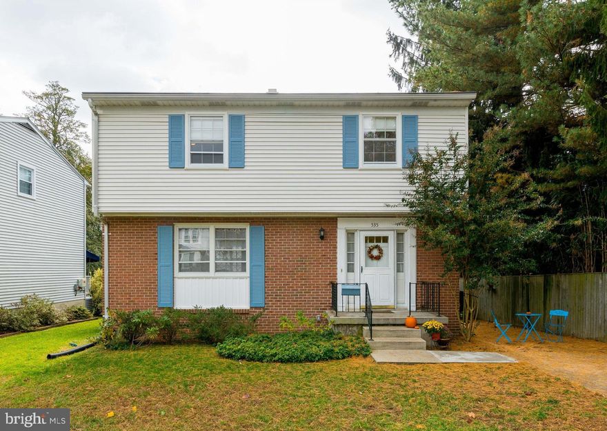 PRICE ADJUSTMENT AND 12K SELLER CREDIT OFFERED TOWARDS PAINTING/UPDATES !!! This Anneslie traditional center hall colonial will check all your boxes ! Offering 4 good sized bedrooms; all on the second level, with a primary full bath and 2nd full bath in hall.  And all bedrooms feature large closets! The star of the show is the recently renovated kitchen boasting white cabinetry, marble backsplash, granite counters, stainless appliances , recessed lighting, under cabinet lighting and a generous pantry closet.  Gleaming hardwood floors throughout main living area and the bedroom level.  The living room features a fireplace (electric) surrounded by an entire wall of custom built-ins. A separate dining room and a powder room round out the main level. The lower level was also recently improved and makes an awesome family room or work-out space.  A spacious deck spans the entire width of the home and overlooks a fantastic backyard- large and level with plenty of room for any activity! This home is located next to the Villa Anneslie and is a short stroll  to shops,  restaurants, and the top notch Stoneleigh Schools!  Fantastic opportunity to get into this treasured neighborhood  before the holidays!