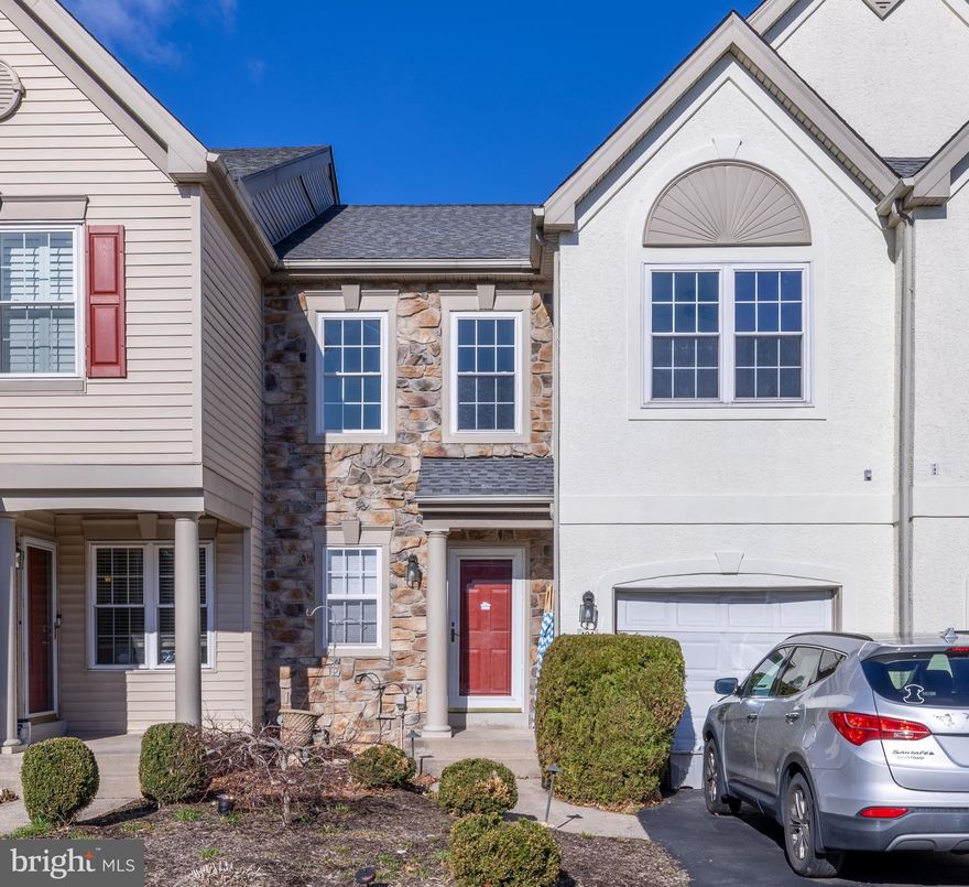 Stunning Interior Townhome in the much sought Community Country Crossing .  Beautiful Trim Work, finished basement, deck new kitchen cabinets and quartz counters.  Stainless Steel appliances.  Photos will be uploaded  before it becomes active.  Great location, close to shopping ,restaurants and train to center city and the airport.