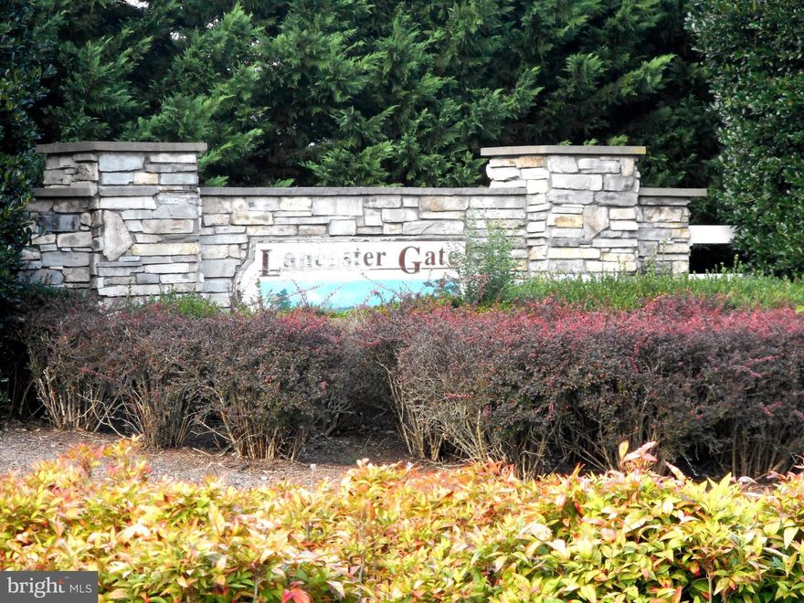 This home is price to sell...This adorable 3 bedroom, 2.5 bath Colonial with  Wrap-around porch, that backs to woods is on a level lot, home is also conveniently located to Shopping, Restaurants,  I-95 and the new VRE station.The Lancaster Gate community has a Playground, Tot-lot, Volleyball (sanded) court, Soccer & Baseball Fields.