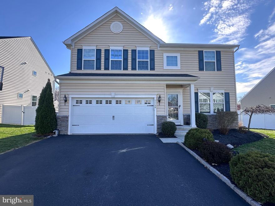Welcome to 1168 Lynch Circle, built in 2017, a premier development by Ryan Homes.
Nestled in a private, quiet street in desirable “Hidden Oaks” in Warminster features an incredibly versatile floor plan. Front door leads right into a formal room which can either be used as a living room or dining room. Hardwood floors that run throughout the hallway, and to the magnificent great room awaits and is large enough to accommodate a family of any size. The living area flows seamlessly into the gourmet kitchen and morning room. The morning room leads to a deck and overlooking the fenced yard. The kitchen is a chef’s dream. Equipped with stainless steel appliances, granite countertops, pantry, and a large island in the center offers extra storage and seating along with a great space to spread out and create awesome meals! A convenient mudroom provides easy access to the two-car garage. The attached two-car garage with a ready EV charger, has ample ceiling height to add shelves for storage completes this lovely home. The fenced in grassy yard is a velvet playground for kids and pets alike. The upper level features 4 large sized bedrooms, and generous sized closets. The owner's suite includes a spacious bedroom, a LARGE walk-in closet, bathroom with double sink/vanity, wall-to-wall mirror and stall shower. The laundry room is conveniently located on this level providing comfort and convenience for daily living.  A staircase leads to a wonderful partially finished basement is designed for both relaxation and creativity. The basement also features generous sized storage areas, that could also be eventually finished off into more living space if needed.
Within the enclave, it features a community playground, and a walking/jogging trail. HOA covers snow plowing of streets and trash removal. Easy access to major routes, public transportation, restaurants and shopping. This is a must-see home!!