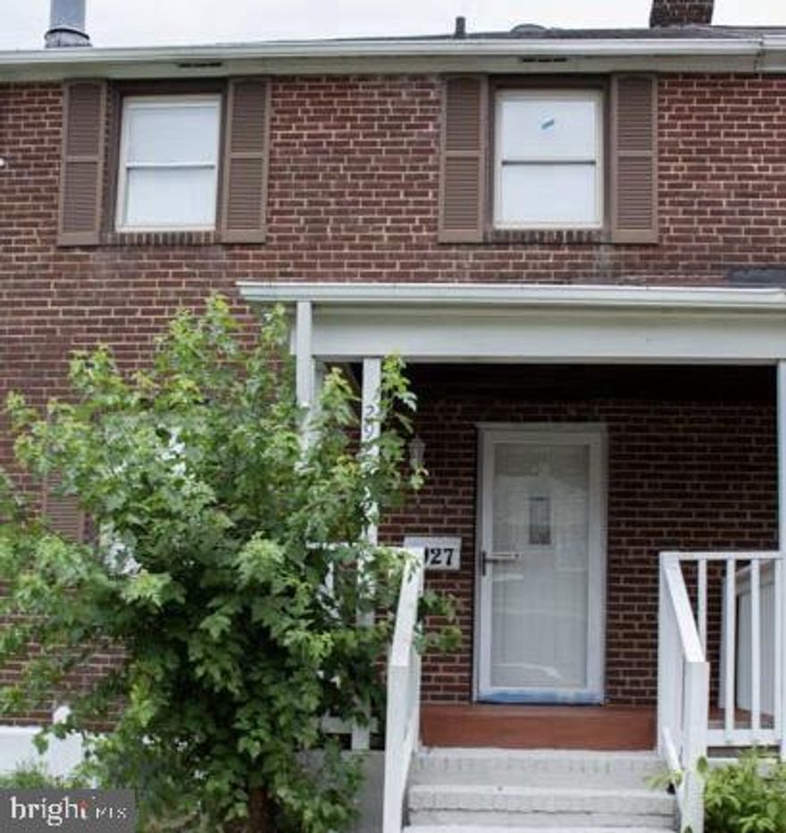 INVESTORS Preferred!!  This house has a very nice Long-term tenant.
Owner has assumable mortgage of 140K at 3.875 percent

With over 1800 sq ft, this home has been completely renovated from top to bottom. The dreamy list is extensive but to mention just a few... You'll walk into a beautiful light filled living room that opens up to your gourmet kitchen (just look at the pics) and a powder room. At the rear of the home features a beautiful backyard. This home has 1 master bedroom and two other bedrooms on the 2nd level. The basement is fully finished with a fireplace, a bedroom, laundry room and a full bathroom. All stainless-steel appliances were bought just one year ago and are in almost brand-new condition. You can move right in first week of new year and start living in this beautiful Baltimore city house.