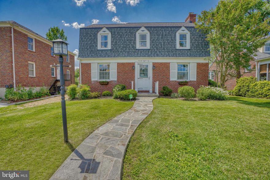 CHARMING, EXTRA SPACIOUS BRICK COLONIAL HOME IN HEART OF VILLA CRESTA NEIGHBORHOOD OF PARKVILLE! FRONT ENTRY FOYER LEADS TO LARGE LIVING ROOM WITH WOOD-BURNING FIREPLACE. SEPARATE FORMAL DINING ROOM WITH CLASSIC CORNER BUILT-IN CABINET.  THERE IS A BONUS ROOM THAT MAKES A GREAT OFFICE SPACE, PLAY AREA OR ADDITIONAL DINING OR LIVING SPACE! KITCHEN WITH NEW GAS STOVE AND REFRIGERATOR! UPPER LEVEL OFFERS 3 LARGE BEDROOMS AND A FULL BATHROOM. GREAT BACKYARD AND REAR DETACHED GARAGE WITH ACCESS FROM ALLEY. PARTIALLY FINISHED BASEMENT WITH BRAND NEW PAINT, BRAND NEW CARPET AND A "BALTIMORE FLUSH".  NEWER ARCHITECTURAL ROOF! THIS ONE IS NOT TO BE MIISSED! HURRY BEFORE IT'S GONE THIS WEEKEND!