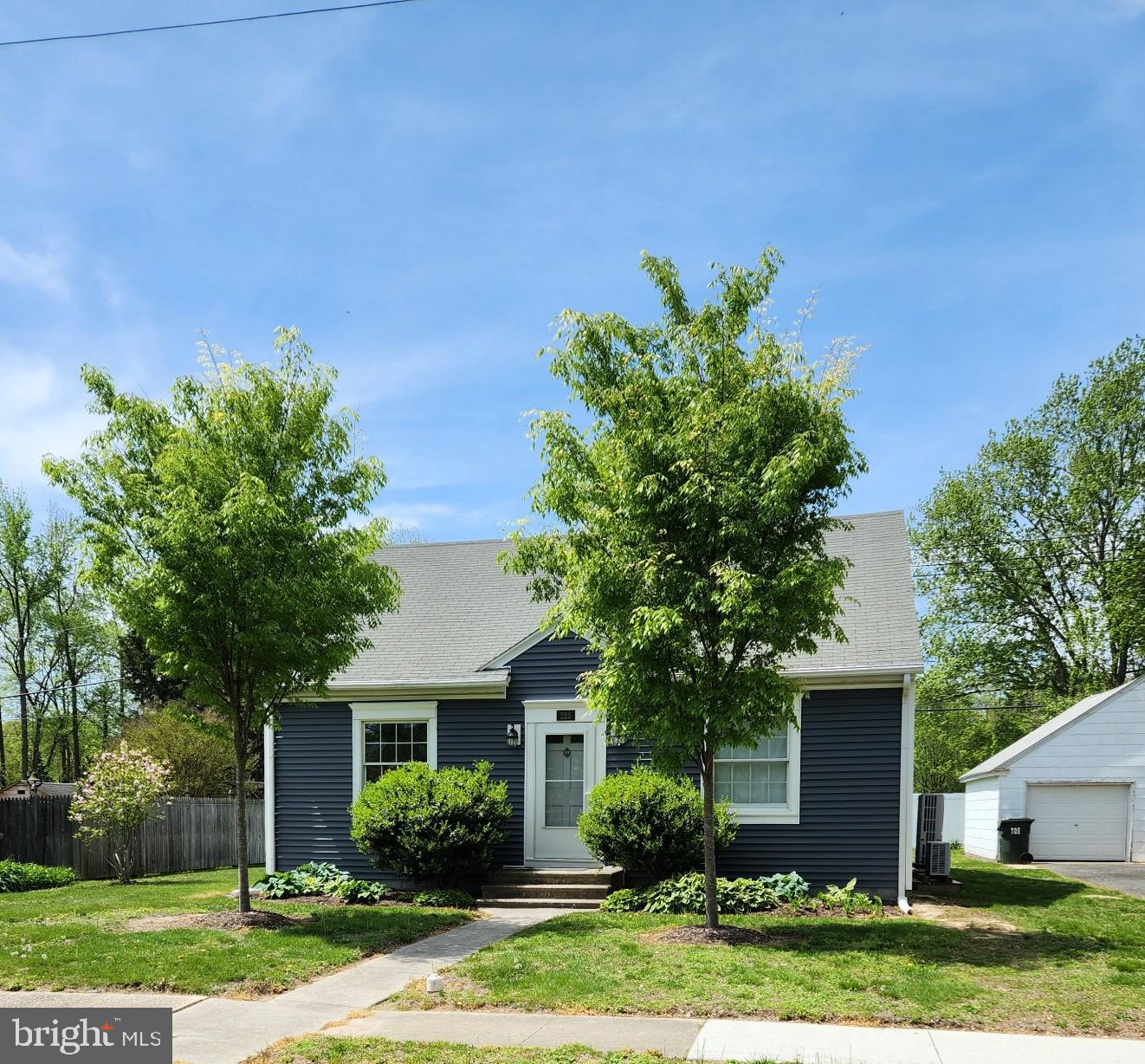 Charming 1948 Cape Cod on a quiet street in Easton, MD, close to Rails to Trails and an easy walk downtown. Traditional living area on the main floor plus large open space on the upper floor just waiting for your vision (more bedrooms, extra living space, second bathroom, or just leave it wide open. Large back yard with vinyl privacy fence at the back of the property. This home is improved with recently refinished hardwood floors, recently installed HVAC mini split system for both floors, replacement windows, updated plumbing from the street through the whole house, updated electric panel, newer vinyl siding and a 16 year old roof. Shared drive and shared detached garage. This home has a lot to offer!