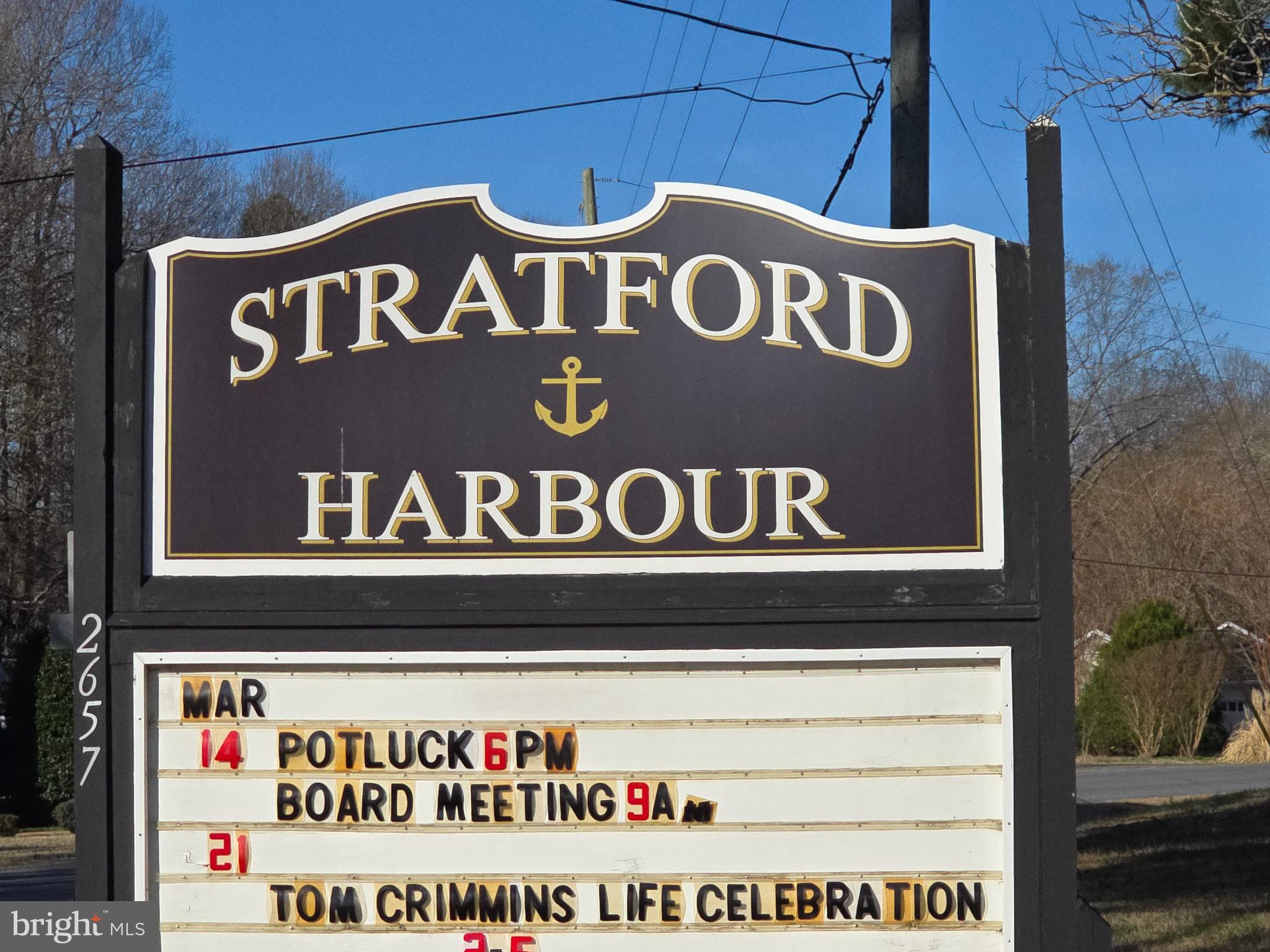 STRATFORD HARBOUR - Land