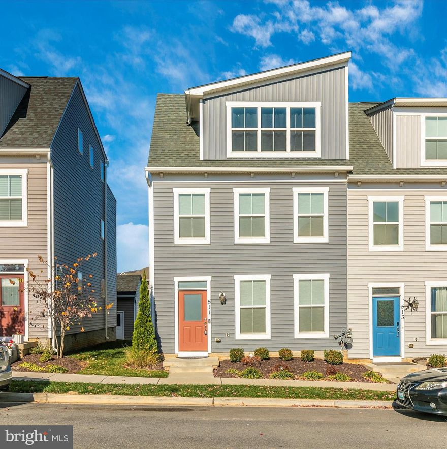 Almost new, sought-after "Overlook" floor plan features 20-ft roof terrace w/spectacular unobstructed view of mountain sunsets. End-unit 3-floor townhome abounds w/natural light from added stair & loft side windows & rear transom, privacy film added to doors & windows. Open main level features shiplap accent wall, 12 ft granite island w/custom trim & molding, built in shoe cabinet & hooks, large pantry & plenty of dining space. Upgrades too numerous to detail, this home features 3 owner's suites w/ensuite baths, incl double sinks vanities, upgraded 7 ft glass shower doors (2) and a soaking tub. Primary BR overlooks picturesque park, has 2 closets, walk-in w/ built-ins; custom King-size headboard w/ambient light can convey. Primary Bath incl dual showerheads! Large outdoor patio w/grill casement leads to fully finished 2-Car Garage, electrically equipped for electric car charger, custom built-in work station (folds down) and pull-down storage access. So much value added, ready for quick sale.  Must See!