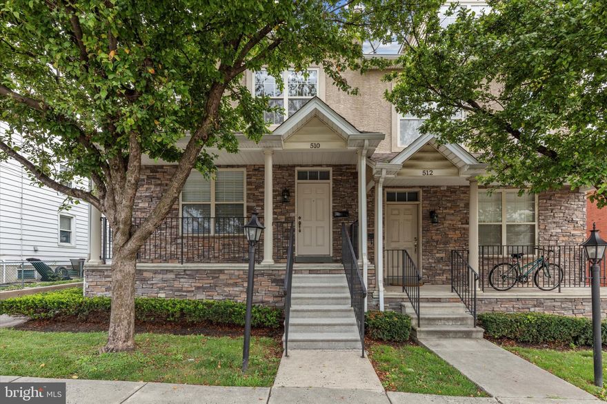 Welcome to this beautiful, renovated newer home in the heart of Conshohocken. The first floor features hardwood floors in the living and dining rooms. The large, bright kitchen offers granite countertops, breakfast bar, stainless steel appliances and an adjoining breakfast area. Additionally, there are sliders to the rear deck which is the perfect entertaining space. The 2nd floor boasts the master suite and 2nd bedroom with hall bath, as well as upper level laundry.  The master suite is complete with a whirlpool tub and separate shower with glass door. The 3rd floor loft style room offers a ton of space for an office or extra bedroom. This home even has a finished basement which offers even more living space to this already large home! Parking is a breeze with two off-street spots located in the back. Take advantage of all that this location has to offer, steps away from some of Conshohocken's top restaurants like Bar Sera, Pepperoncini's, and Bar Lucca or enjoy a walk or bike ride on the Schuylkill River Trail.