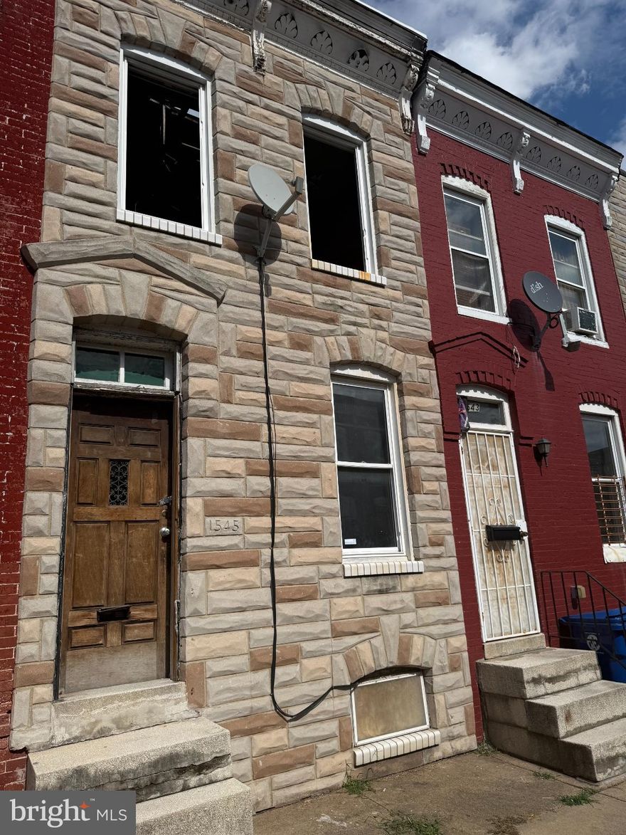 Investor Alert! 1545 N Woodyear St presents a prime opportunity in a growing area of Baltimore. This property is ready for updates and customization. Ideal for a fix-and-flip or long-term hold, with strong rental demand in the neighborhood. Close to public transportation, shopping, and major highways. Unlock the potential and make this your next profitable project. Sold as-is.