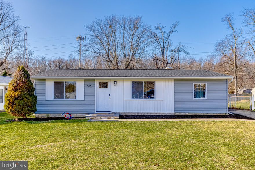 Welcome to this fully modernized and remodeled true rancher in the Flying Point water oriented community in Edgewood.  This house is within walking distance to the waterfront park, playground, boat launch and even waterfront dining.  This house comes with a spacious fully cleared and fenced flat backyard and large newly remodeled storage shed.  Inside find lvp flooring throughout, with a family room  in the front, followed by three bedrooms and a full bath.  Beyond the family room is a fully modernized kitchen with custom cabinetry, stainless appliances, and granite countertops and breakfast bar.  The kitchen overlooks a large living room with a brick front fireplace and dining area.  Off of this room is a powder room, and a storage/laundry room.  Sliders off of this room open out onto a paver patio that overlooks the rear yard.  Everything in this house is new and updated so that you don't have to!  This is move in ready, simple living with modern amenities just waiting for you!