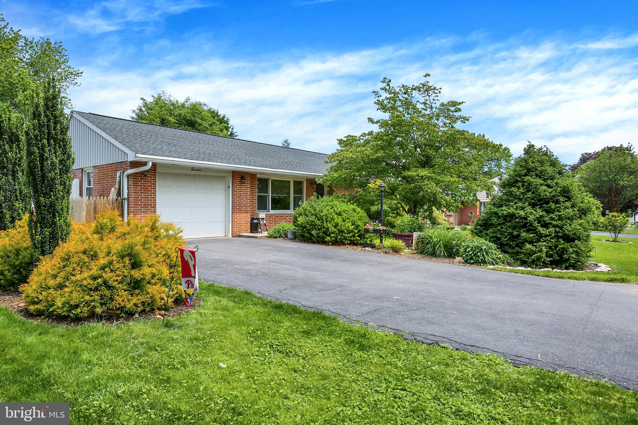 OFFER RECEIVED!! An offer deadline has been set for this Sunday the 8th at 5pm. All Showings will end at 4pm on Sunday.
Charming All-Brick Ranch in Mechanicsburg! This beautifully updated single-family home blends classic charm with modern convenience. A spacious addition features a large family room and a private primary suite with an en-suite bath, offering flexible living space for today’s lifestyle. The kitchen has been completely renovated with modern finishes and functionality in mind.
Nearly every major system has been upgraded, including the roof, furnace, central A/C (outdoor unit), oil tank, and gutters with gutter guards. All windows have been replaced, and a new picture window adds natural light and curb appeal.
The finished basement offers a half bath, LVP flooring, and was professionally waterproofed with a transferable lifetime warranty! An ideal space for recreation, guests, or storage. A new wood-burning fireplace insert with blower, new chimney liner, and repointed chimney and crown ensure cozy comfort and long-term durability.
The private and serene yard includes a patio for entertaining, a firepit for relaxing evenings outdoors, and an invisible fence for pets!
This home is move-in ready and thoughtfully updated from top to bottom—don’t miss your opportunity to own this meticulously maintained ranch home in the heart of Mechanicsburg!